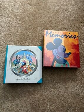 Set of Two Walt Disney World Photo Albums